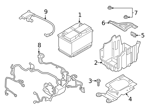Battery for 2018 Ford EcoSport #0