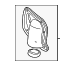 450250C010 - Steering: Hole Cover for Toyota: Tundra Image