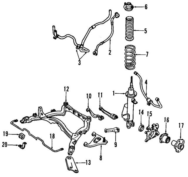 5215367U26 - : Actuator Kit for INFINITI: Q45 Image