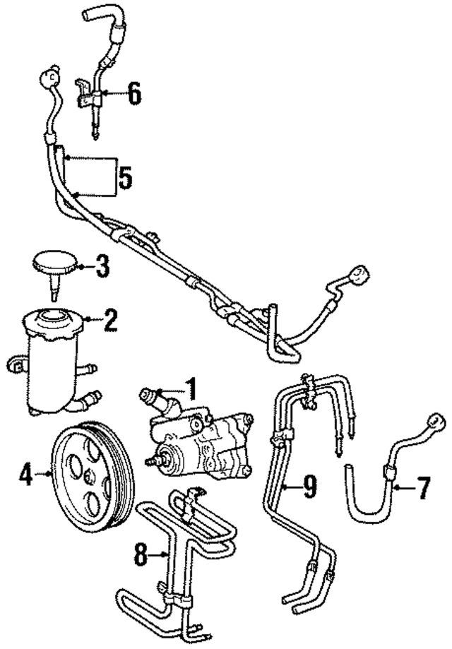 4440224210 - : Power Steering Cooler for Lexus Image