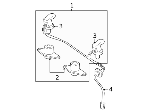 License Lamps for 2007 Saturn Vue #0