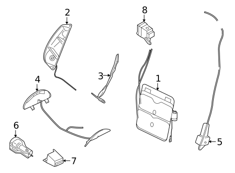Lumbar Control Seats for 2008 Porsche Boxster #1