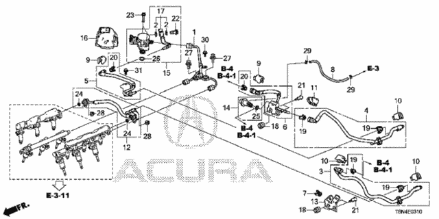 Fuel High Pressure Pump for 2020 Acura NSX #0