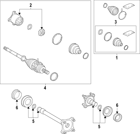 Drive Axles for 2025 Toyota Corolla #0