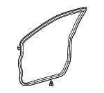 6786233050 - : Door Weather-Strip for Lexus: ES300, ES330 Image