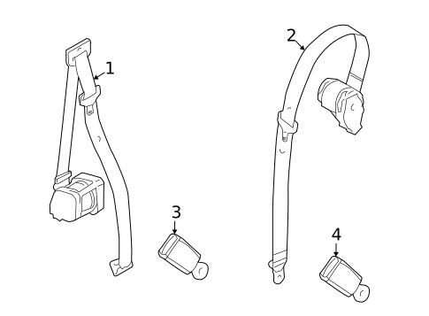 Second Row Seats for 2013 Land Rover LR4 #1