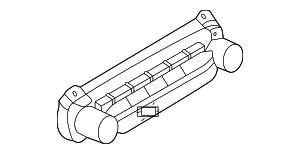 GN1Z18C858G - Body: Control Panel for Ford Image