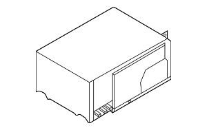 JK2Z18C869AB - Body: Radio Control Unit for Ford Image