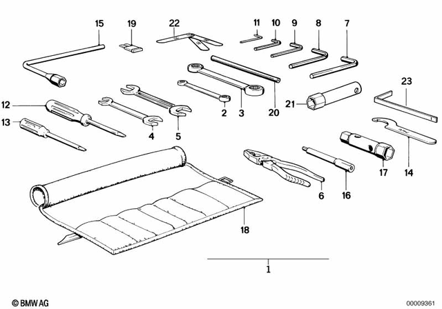71112300060 - Parts and Accessories for Engine / Chassis: Car Tool -  for BMW-Motorrad Image