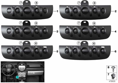 Switch for 2020 Mini JCW ALL4 #6