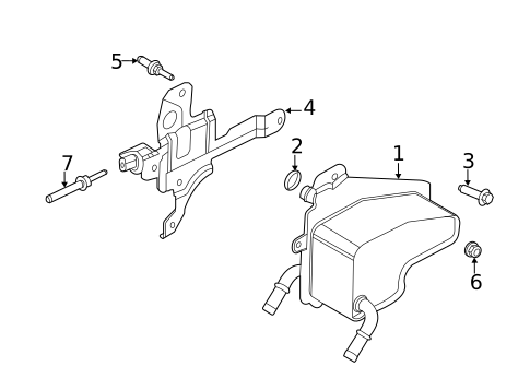 Trans Oil Cooler for 2020 Ford Transit-150 #0