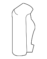 MR333541 - Steering: Power Steering Cooler Tube Insulator for Mitsubishi: Eclipse, Endeavor, Galant Image