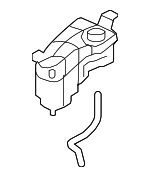31200320 - Cooling System: Expansion Tank for Volvo: S60, S60 Cross Country, S80, V60, V60 Cross Country, V70, XC60, XC70 Image