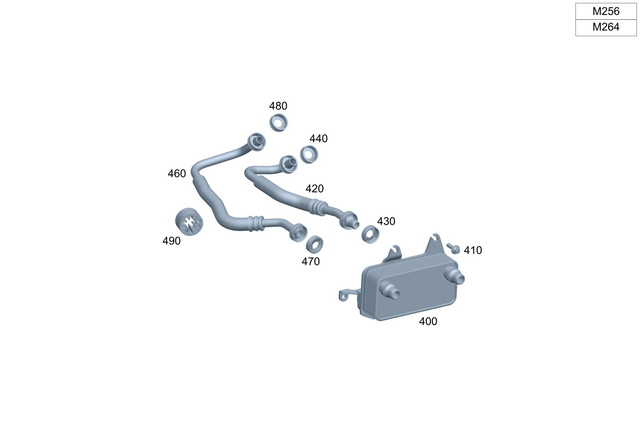 1233288981 - Radiator: Rubber Ring for Mercedes-Benz: 190D, 190E, 200, 200D, 250, 260E, 280E, 300CE, 300D, 300E, 300S, 300SE, 300SEL, 300TD, 300TE, 400E, 500E, 500SL, 560SEC, 560SEL, 600SL, C230, C280, C350, C63 AMG, CL550, CL600, CL63 AMG, CL65 AMG, CLK350, E320, E500, E53 AMG, G55 AMG, G550, G65 AMG, GL320, GL350, GLS350d, Maybach S550, Maybach S560, ML320, ML350, ML430, ML55 AMG, S350, S400, S500, S550, S560, S600, S63 AMG, SL320, SL500, SL55 AMG, SL550, SL600, SL63 AMG, SL65 AMG, SLC300, SLK230, SLK280, SLK300, SLS AMG Image image