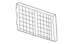 4M0819593 - HVAC: Insert for Audi Image