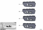 61319276616 - Vehicle Electrical System: Seat Adjustment Switch, Right for BMW Image