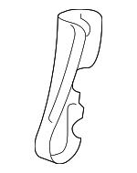 81357S9VA01ZA - : 2004-2005 Honda Pilot - Cover A R Middle Seat Bracket (Inner) *G59L* (Medium Fern) for Honda: Pilot Image