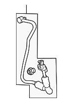 2522061E006 - Cooling System: Fluid Pipe for Acura Image