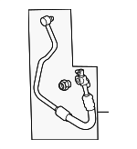 2521061E006 - Cooling System: Fluid Pipe for Acura Image