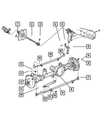 2AMTR869AA - Steering: Tie Rod Socket, Magneti Marelli for Mopar Image