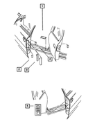 5023543AA - Labels All Vehicle Locations: Air Bag Warning Label for Mopar Image