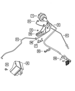 5274505AA - Fuel: Speed Control Cable for Mopar Image image