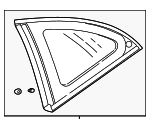 MR971779 - Body: Quarter Glass for Mopar Image