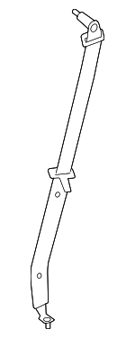 8L8Z78611B68AE - Body: Seat Belt Lap And Shoulder Belt for Ford Image