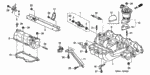 16472P0HA01 - Engine: SEAL RING, INJECTOR (NOK) for Honda Image