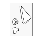 8U0853273BSP9 - Body: Corner Trim for Audi: Q3, Q3 Quattro Image