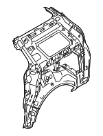 71601R0050 - Body: Inner Quarter Panel for Kia: Carnival Image