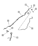 4695819 - Fuel: Fuel Bundle Clip for Mopar Image