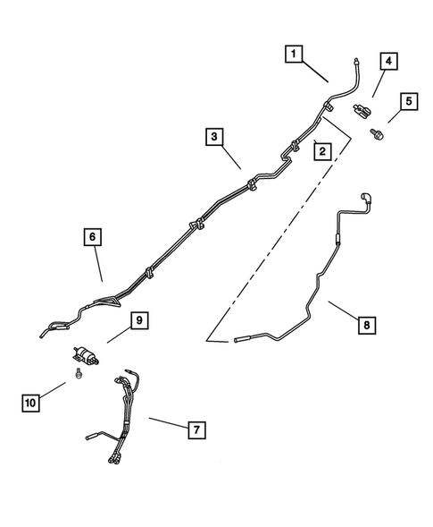 Fuel Lines for 2001 Jeep Grand Cherokee #0