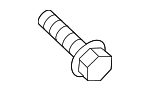 994790616 - Electrical: Seat Belt Assembly Screw for Mazda Image