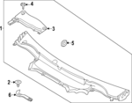 LR174173 - : Side Panel Grommet for Land-Rover Image