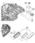 1BZ93DK7AC - Interior Trim: Storage Bin for Mopar Image