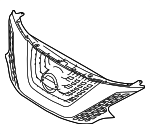 623109UF0D - Body: Grille Assembly for Nissan Image