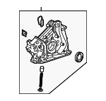 15100RCAA03 - Engine: Oil Pump for Acura: MDX, RL, TL Image