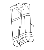 22642642 - Emission System: Shield for Chevrolet: Classic, Malibu | Oldsmobile: Alero, Cutlass | Pontiac: Grand Am Image