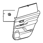 676300EC30C2 - Body: Door Trim Panel for Toyota Image