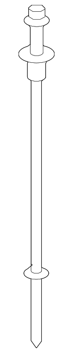 90001PNA003 - Engine: Air Cleaner Body Bolt for Honda: Civic, CR-V Image