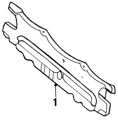 Interior Trim - Rear Body for 1989 Mercury Tracer #0