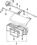 8941035671 - : Headlamp Assembly for Isuzu Image