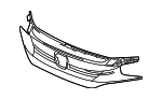 71121TGGA02 - Body: Upper Grille for Honda: Civic Image