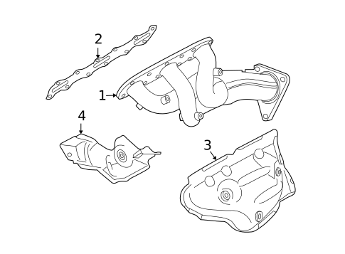 Exhaust Manifold for 2007 Nissan 350Z #2