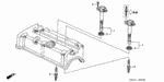 9807B5617W - Engine: SPARK PLUG (IZFR6K-11) (NGK) for Acura Image
