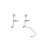 68472658AB - Interior Trim: Door Handle Lamp, Right for Mopar Image