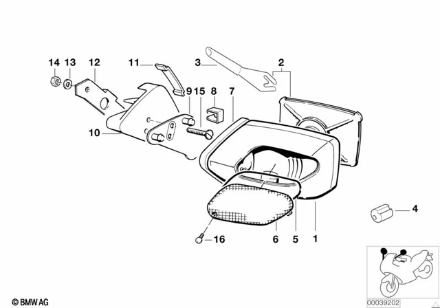46631453009 - : Gasket                    for BMW-Motorrad Image