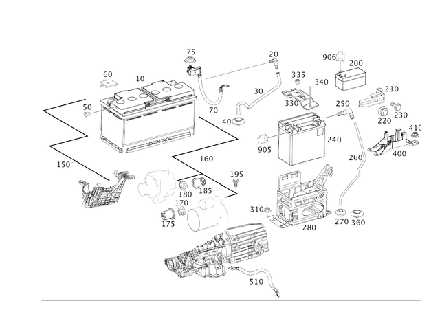 1669055901 - Electrical Equipment and Instruments: Battery Sensor for Mercedes-Benz: GL350, GL450, GL550, GL63 AMG, GLE300d, GLE350, GLE400, GLE43 AMG, GLE450 AMG, GLE550e, GLE63 AMG, GLE63 AMG S, GLS350d, GLS450, GLS550, GLS63 AMG, ML250, ML350, ML400, ML550, ML63 AMG Image image