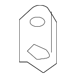 5G4810847B - Body: Inner Rocker Reinforced Plate for Volkswagen: Golf, Golf Alltrack, Golf SportWagen, GTI Image